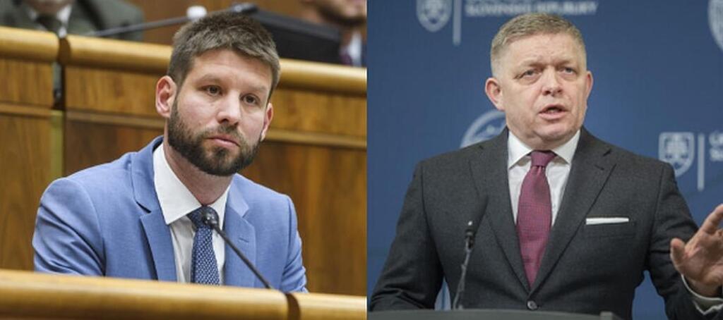 Šimečka a Fico sa do seba pustili. Premiéra nahnevala otázka o jeho novom kúpenom byte, s poslancom si vymenili ostré slová.