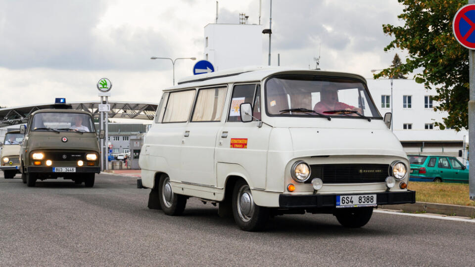 Vrchlabi,,Czech,Republic,-,August,25,2018:,Vintage,Cars,Skoda