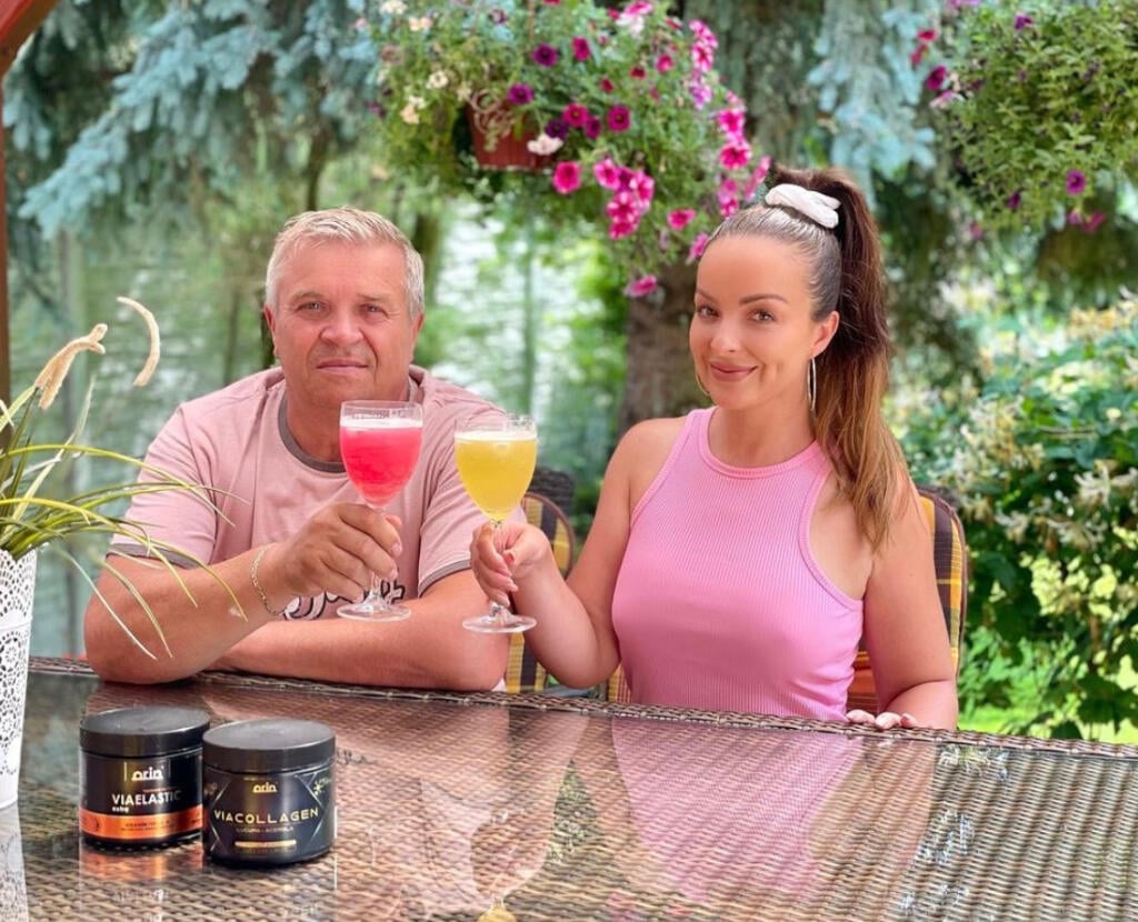Daniela Nízlová so svojím otcom Danielom.