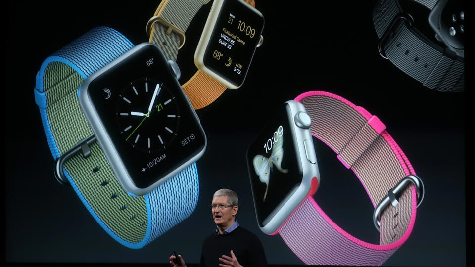 Tim Cook a Apple Watch
