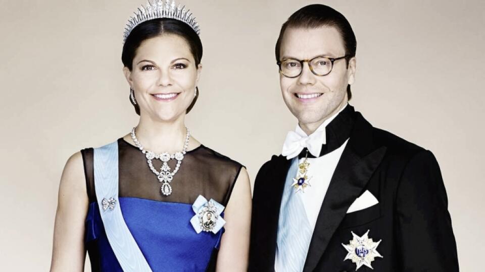 Švédska princezná Victoria a princ Daniel