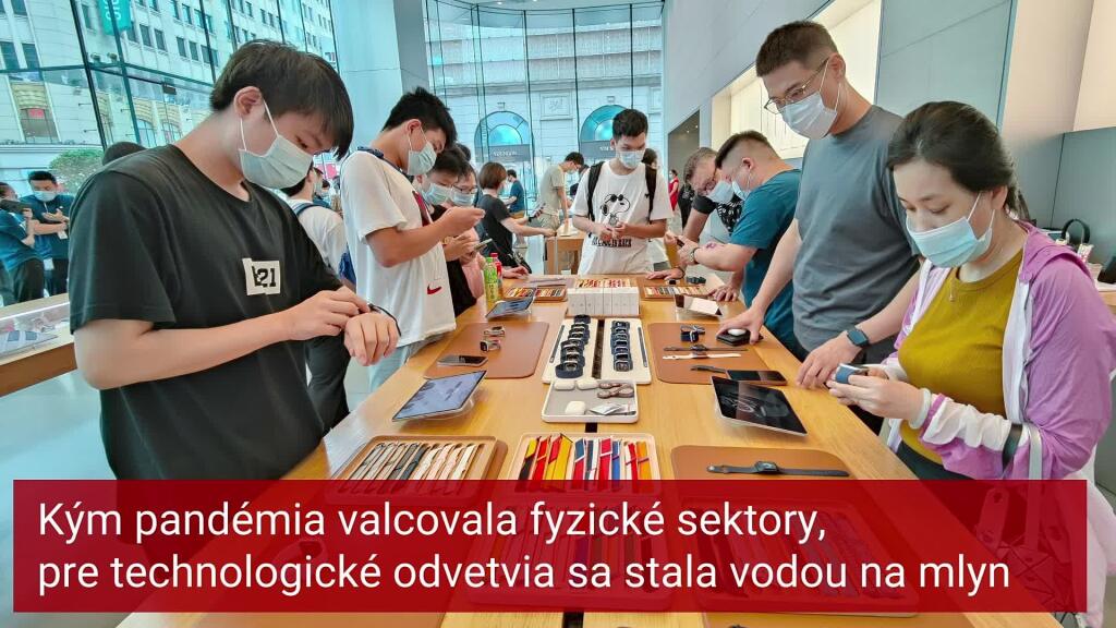 Covid pomohol technologickým gigantom k rekordným ziskom. K ďalšiemu rastu akcií to nestačilo