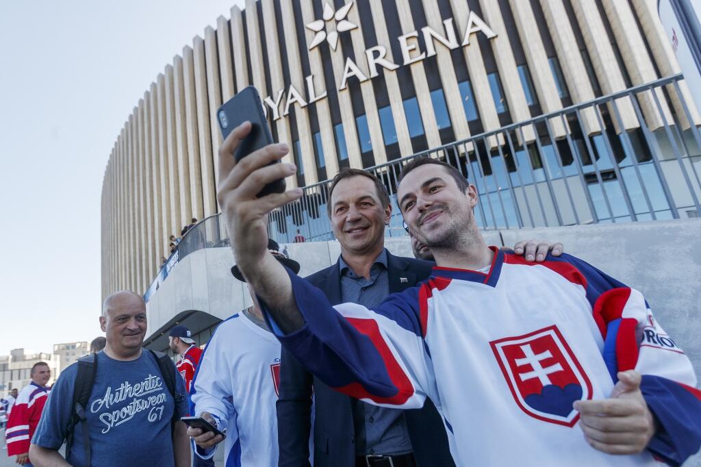 Peter Bondra na MS v Kodani.