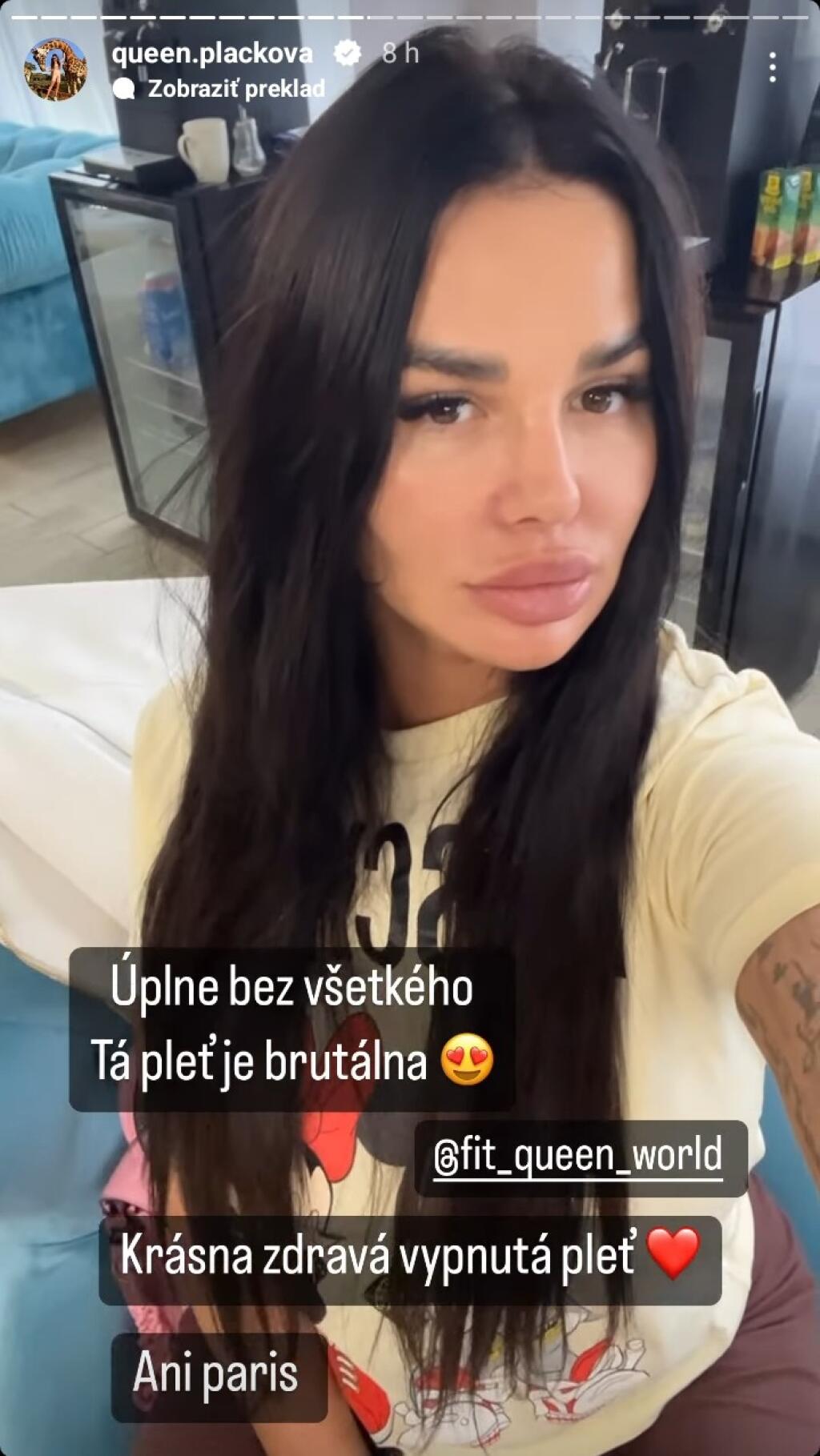 Zuzana Plačková bez filtra.