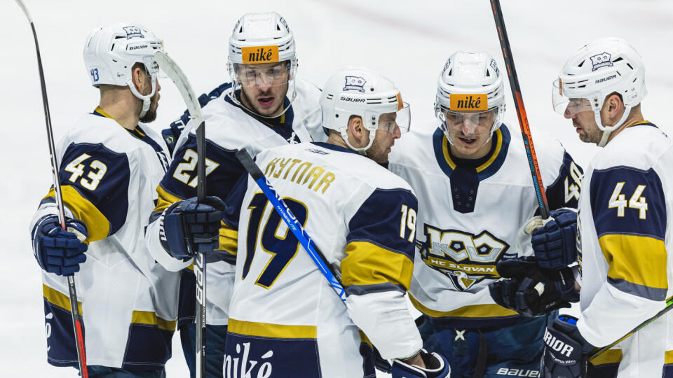 Zápas 21.kola hokejovej Tipos Extraligy medzi HC Slovan Bratislava a HK Poprad.