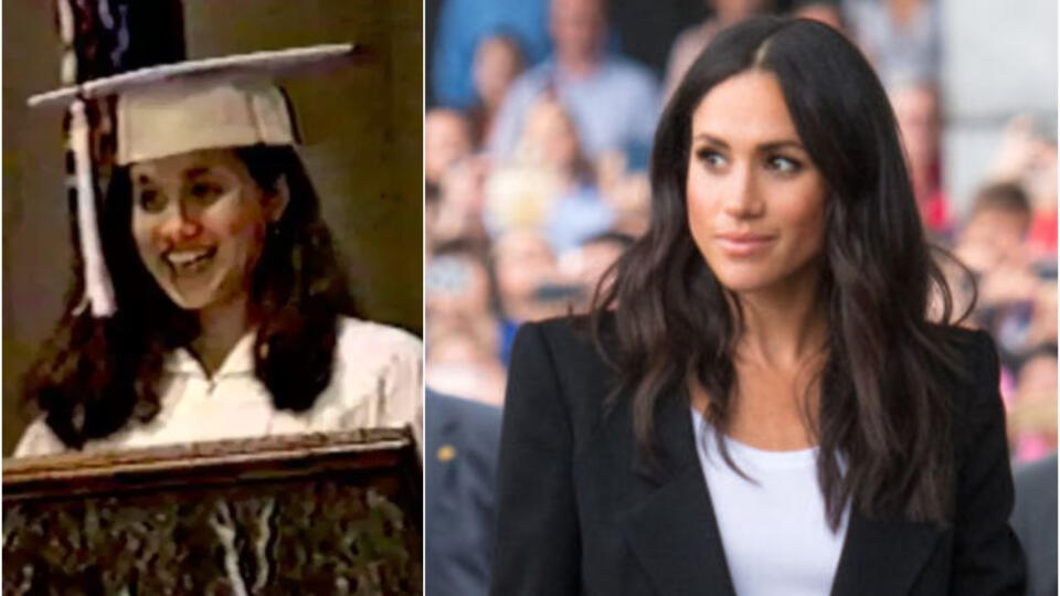 Meghan Markle, keď mala 14 rokov. 