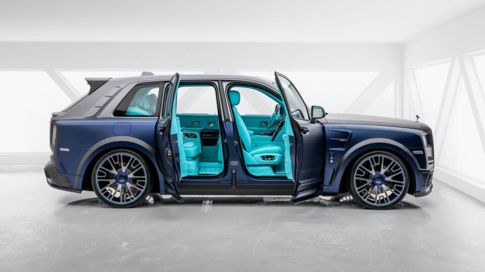 Rolls-Royce Cullinan Coastline od Mansory.