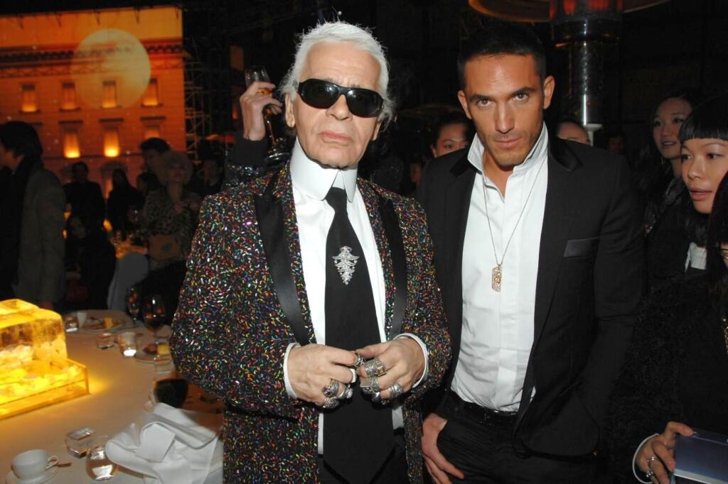 Karl Lagerfeld s bodyguardom
