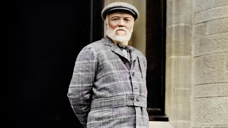 ANDREW CARNEGIE, škótsko-americký priemyselník a filantrop, väčšinu majetku
venoval dobročinným organizáciám.