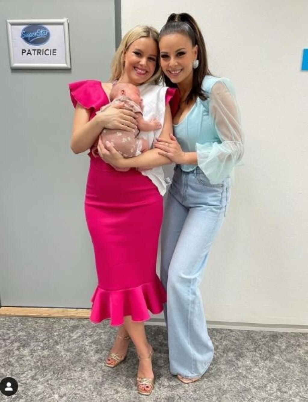 Hrdé maminy Monika Bagárová a Patricie Pagáčová.