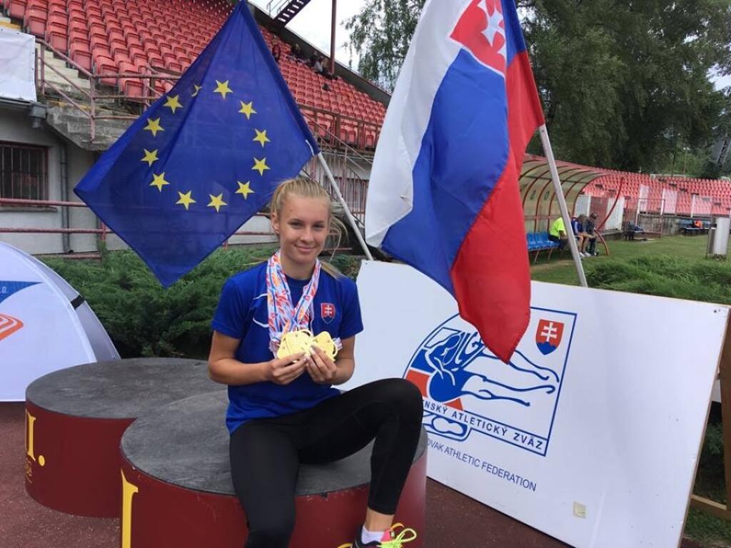 Krásna slovenská športovkyňa patrí k najtalentovanejším slovenským atlétkam súčasnosti.