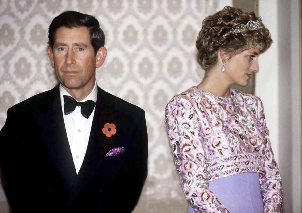 Princ Charles a princezná Diana