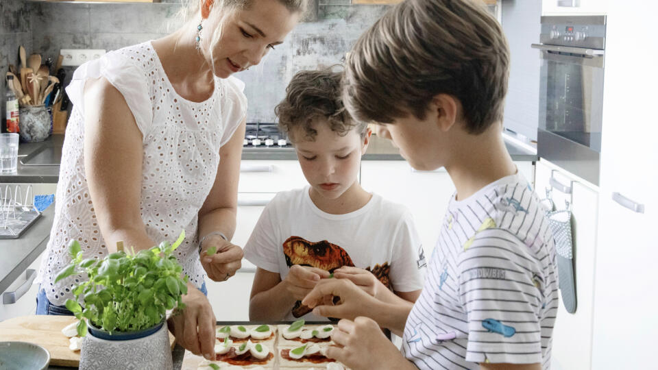 Oregano a bazalka rozvoňajú celú kuchyňu!