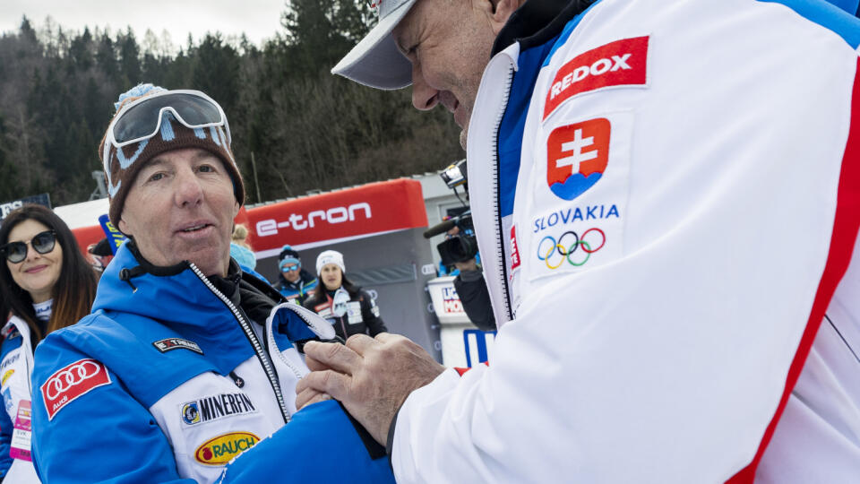 Na snímke Livio Magoni a Igor Vlha.