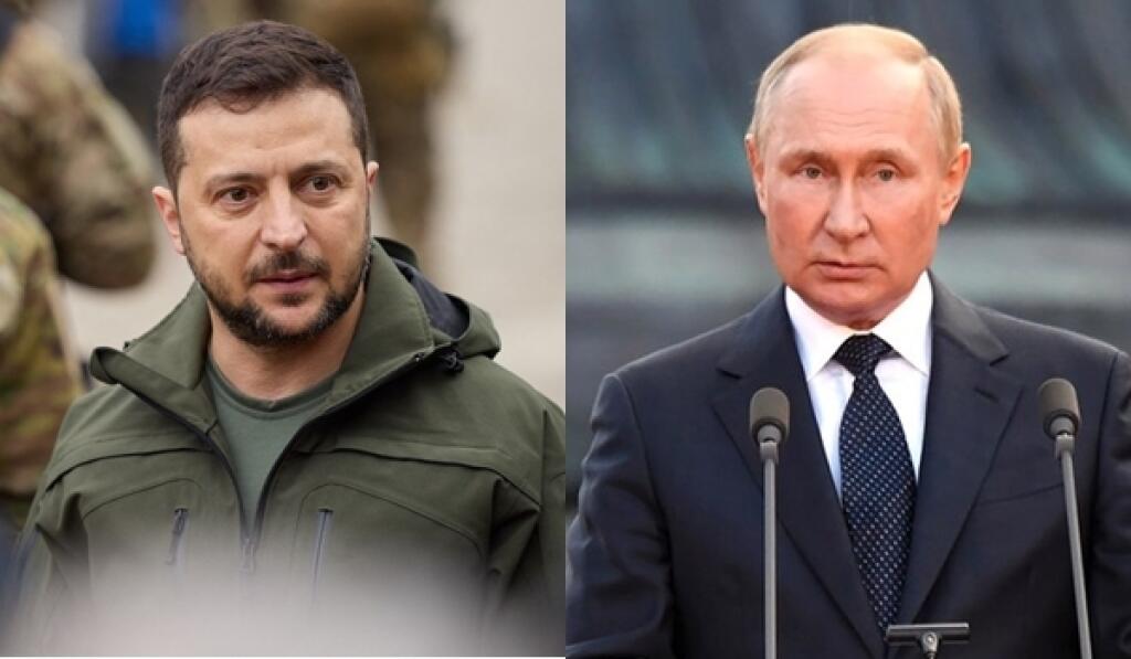 Volodymyr Zelenskyj, Vladimir Putin