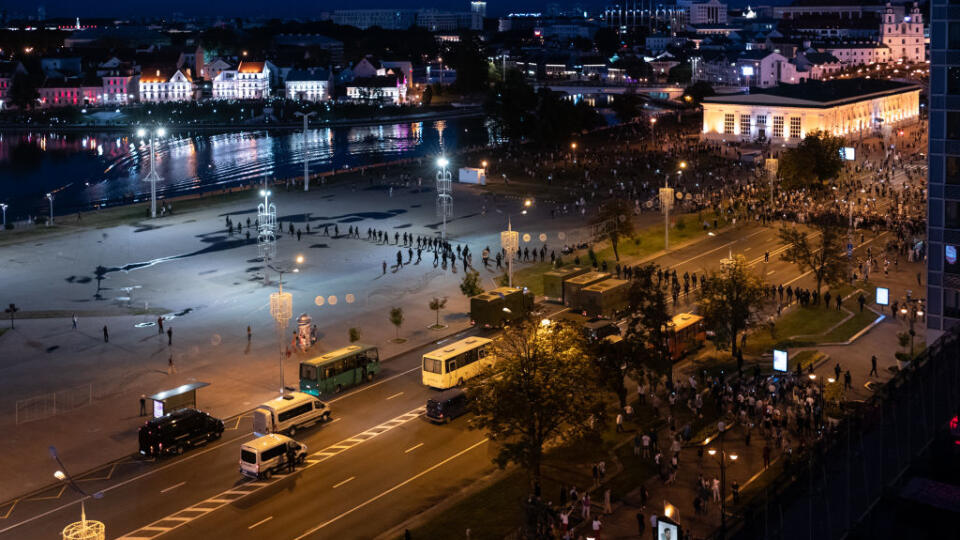 Protesty Bielorusko