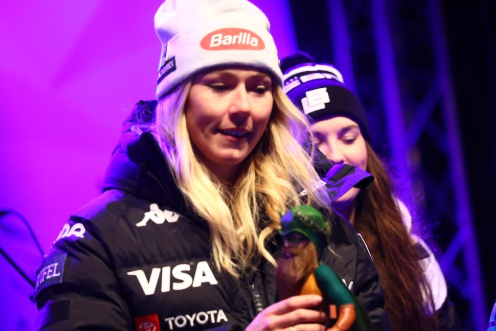 Mikaela Shiffrinová vyhrala sobotný slalom