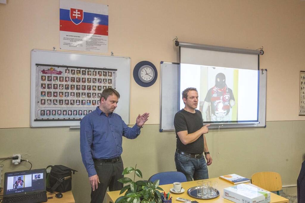 Ľubomír Morbacher a Martin Slávik