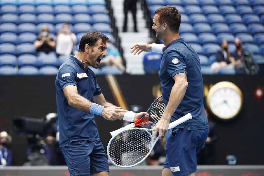 Filip Polášek a Ivan Dodig vyhrali Australian Open.
