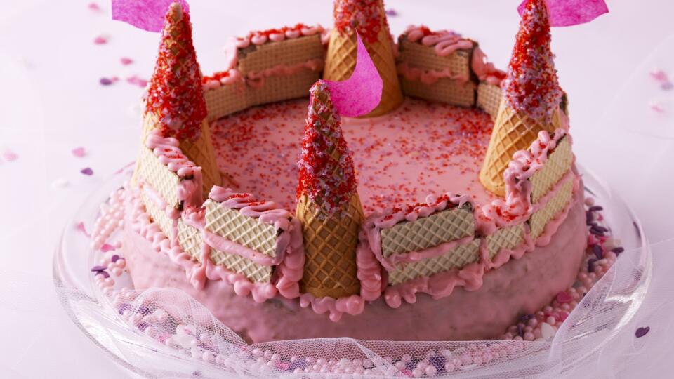 Detská torta "Rozprávkový zámok"