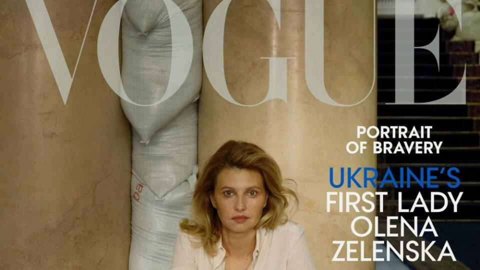 Olena Zelenská na titulke Vogue. Fotila ju slávna Annie Leibovitz.