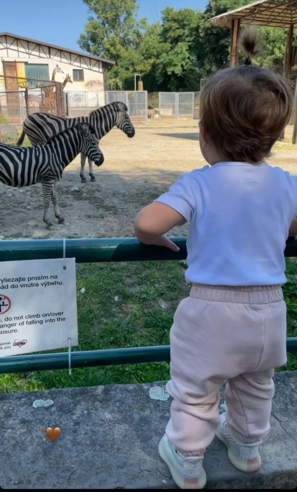V stredu si Dominika s manželom Michalom a synčekom Jakubkom užili návštevu zoologickej záhrady v Bratislave.