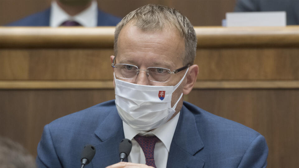 Na snímke predseda NR SR Boris Kollár (Sme rodina) FOTO TASR - Martin B