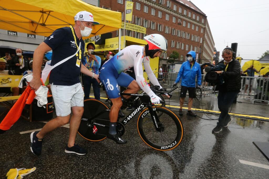 Sagan bol pred dnešnou časovkou dobre naladený a jeho cieľom bolo predovšetkým prísť do cieľa bez pádu.