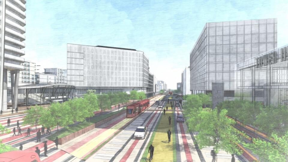 Koncept verejných priestorov Eurovea City