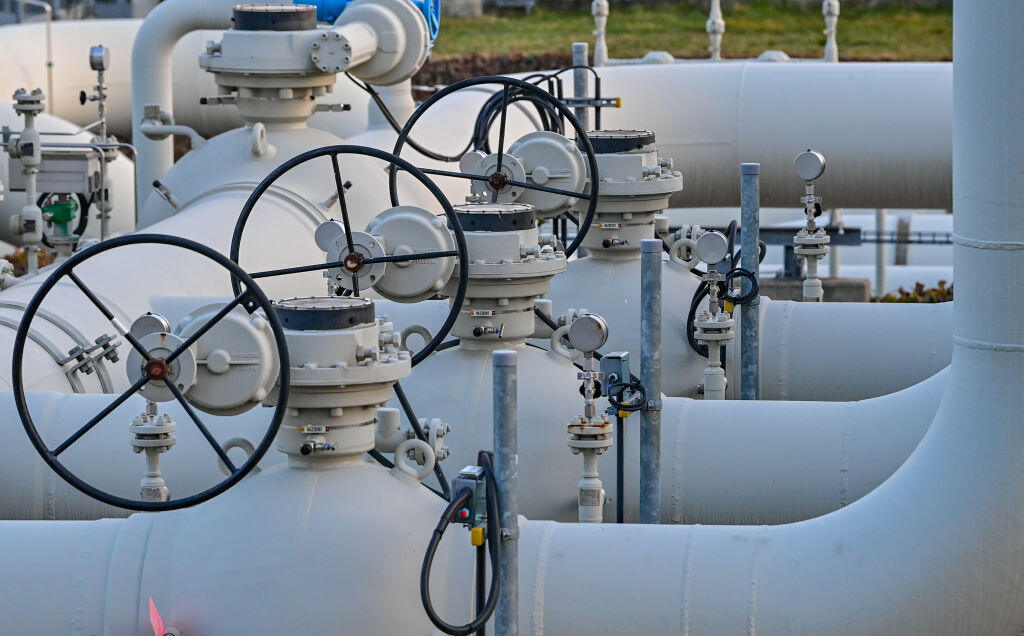 Compressor station for Russian natural gas