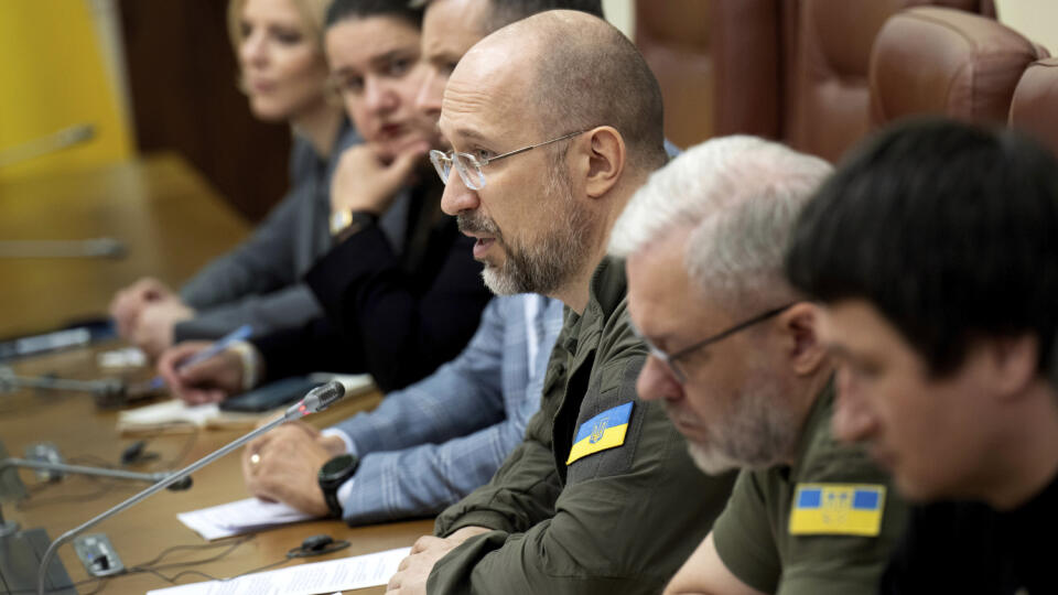 Ukrajinský premiér Denys Šmyhaľ.
