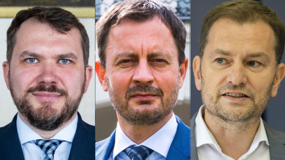 Viliam Karas, Igora Matovič, Eduard Heger