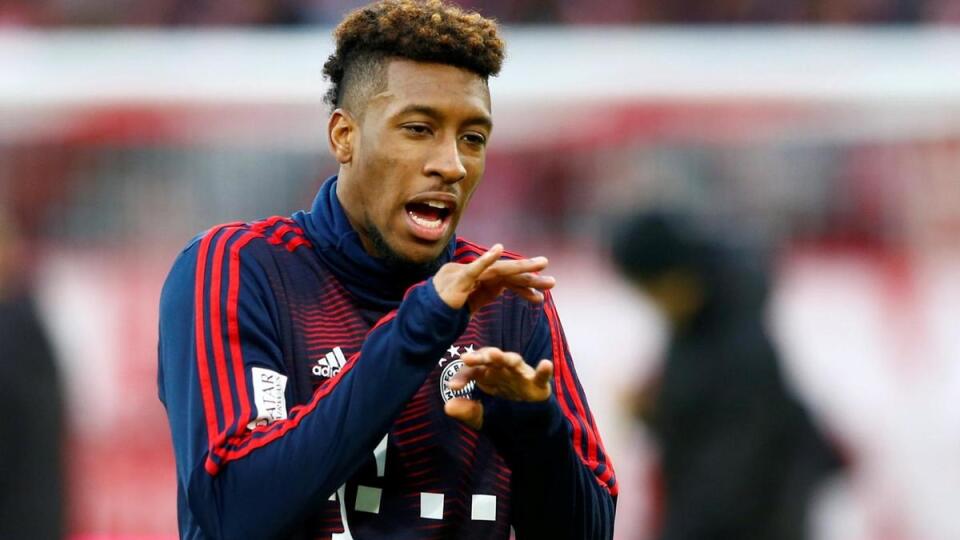 Kingsley Coman z Bayernu Mníchov.