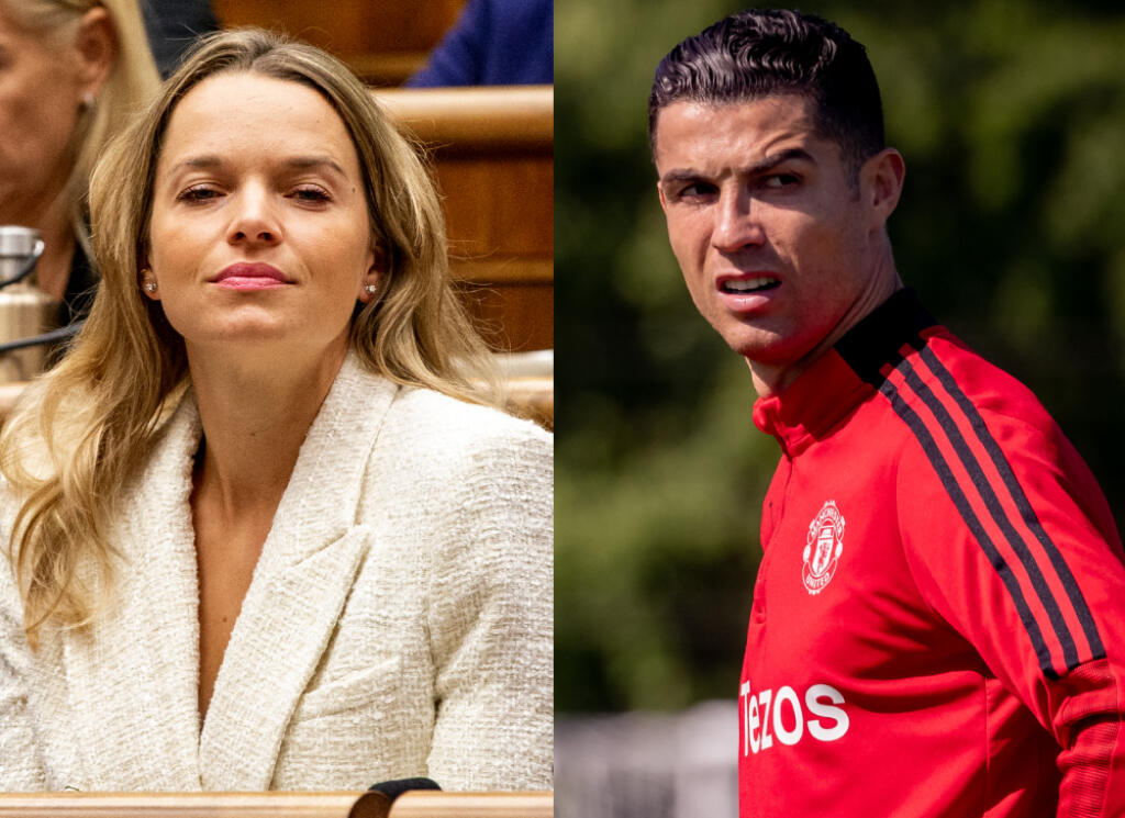 Romana Tabák a Cristiano Ronaldo.