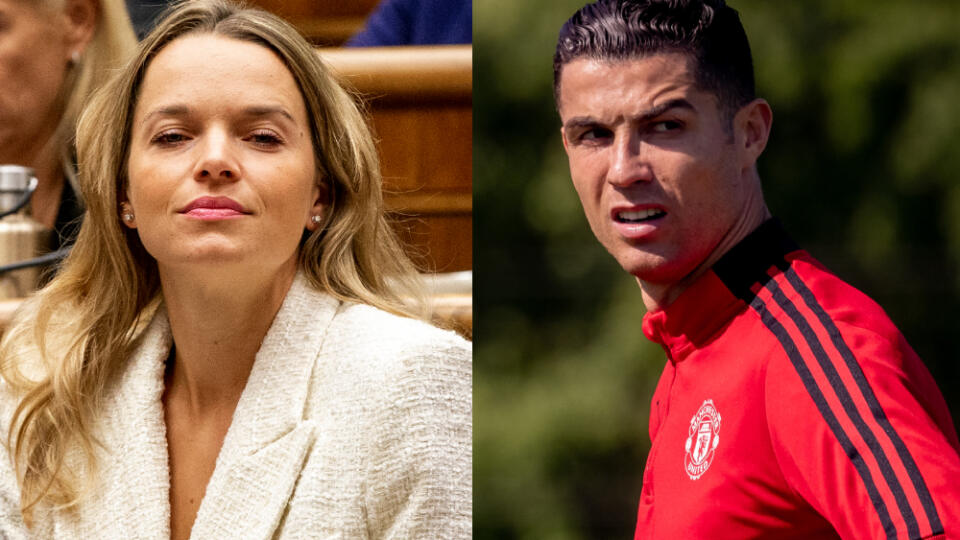 Romana Tabák a Cristiano Ronaldo.