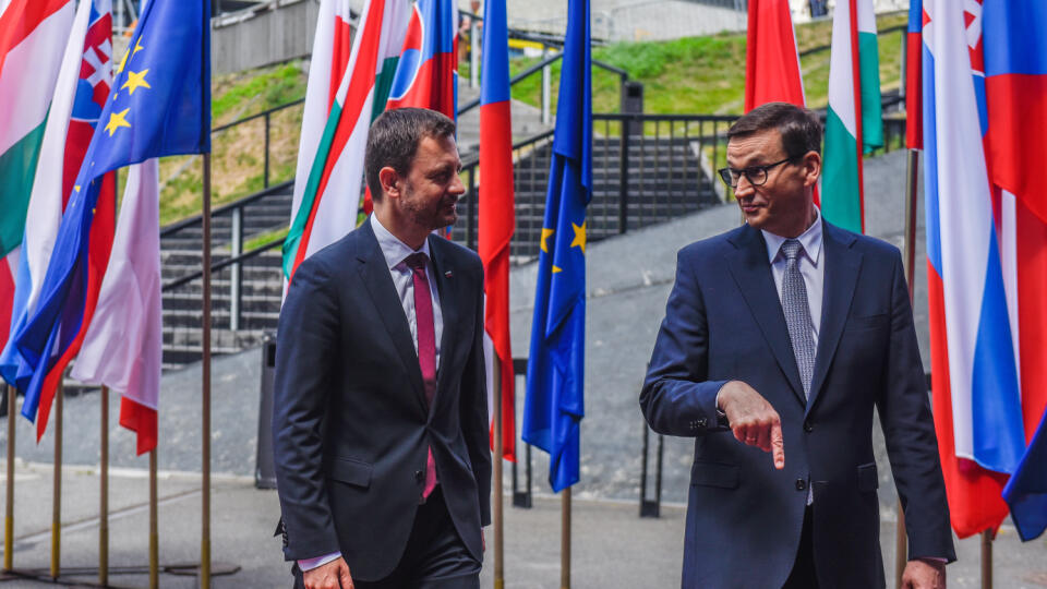 Visegrad Group Prime Ministers Convene In Poland