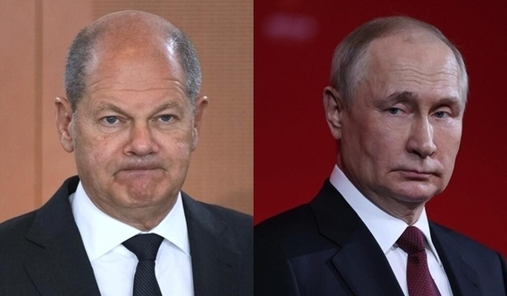 Olaf Scholz, Vladimir Putin