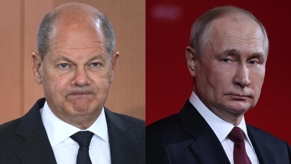 Olaf Scholz, Vladimir Putin