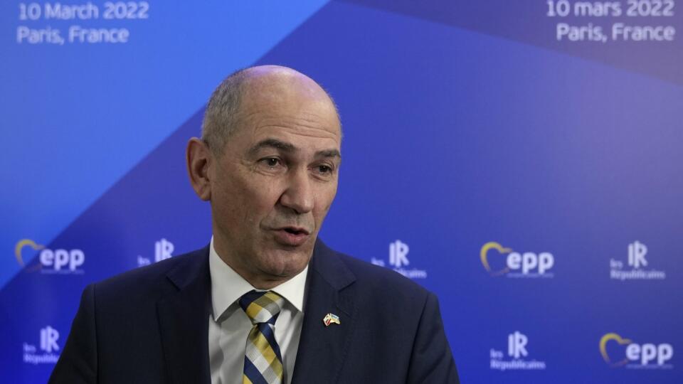 Slovinský premiér Janez Janša