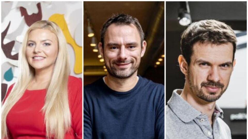 Simona Kijonková, Tomáš Havryluk a Michal Meško