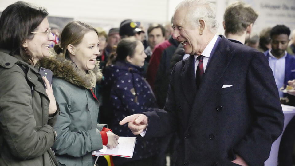 Britský kráľ Karol III. na návšteve organickej farmy Brodowin pri Berlíne