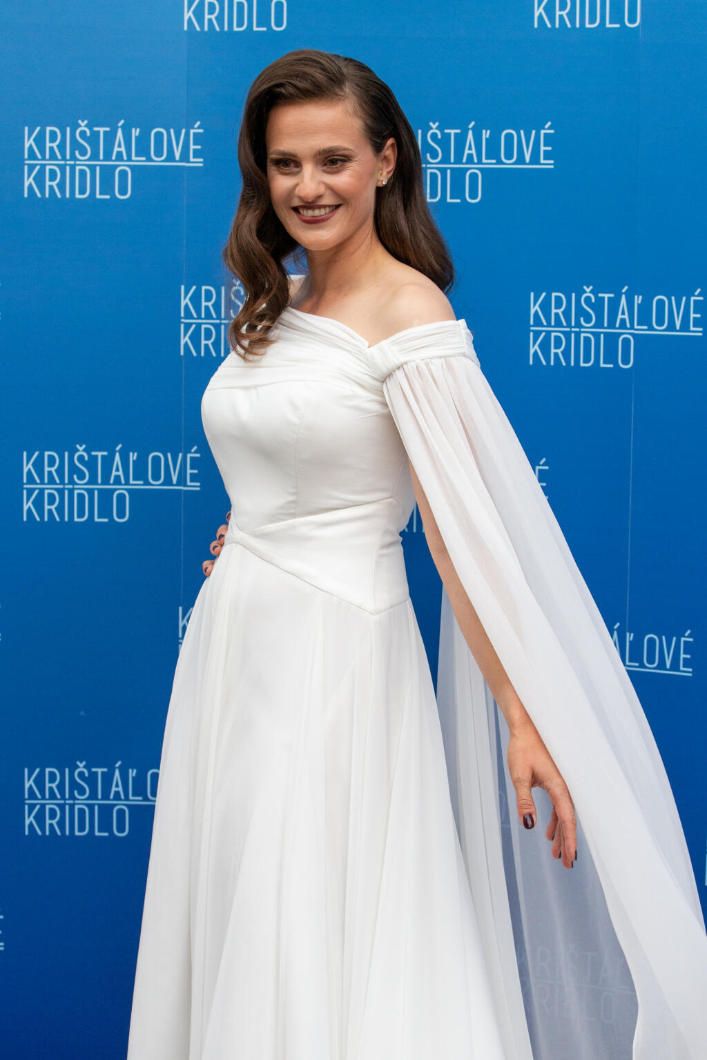 Strelkyňa Danka Barteková opäť nechýbala na galavečeri a šokovala bielymi šatami.