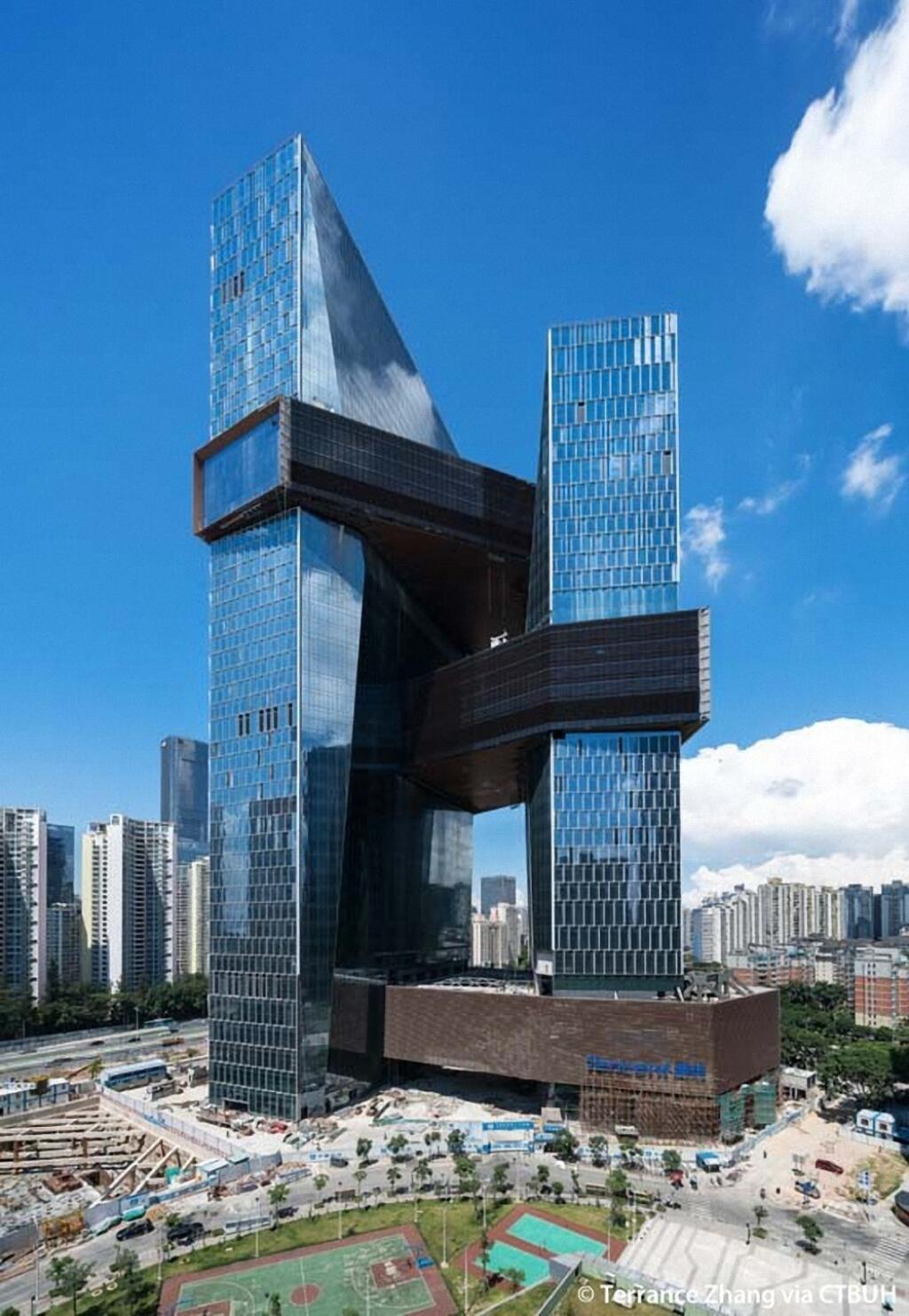 Го здания. Tencent seafront Towers. Tencent seafront Towers in Shenzhen, China. Штаб квартира Tencent. Tencent Binhai Mansion.