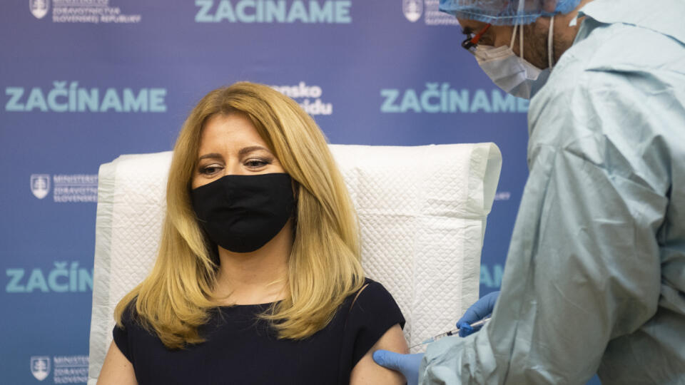 Zuzana Čaputová očkovanie
