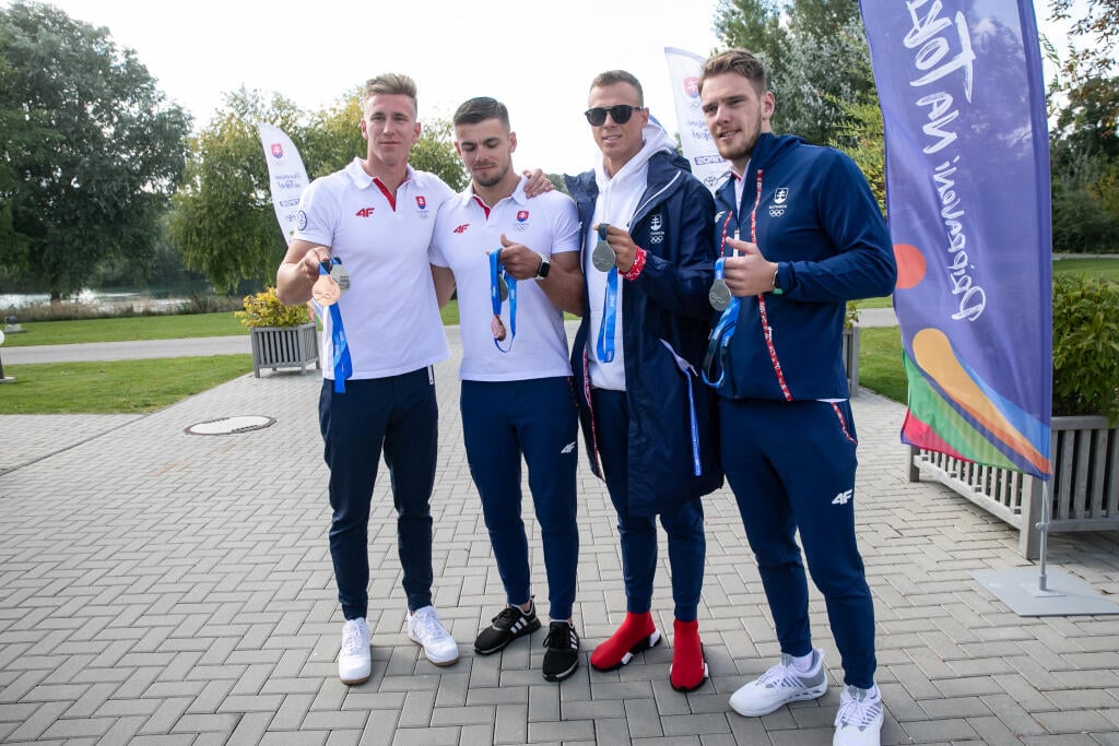 Rýchlostní kanoisti ukázali aj svoje kovy z nedávnych majstrovstiev sveta.