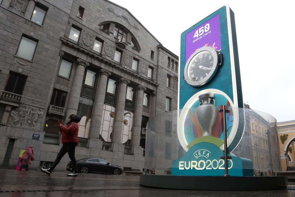 Takto to vyzerá v Petrohrade počas Euro 2020.