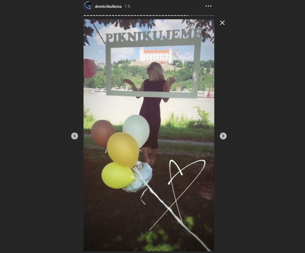 A hostia sa bavili aj na druhý deň, keď pre nich Cibulková zorganizovala piknik.