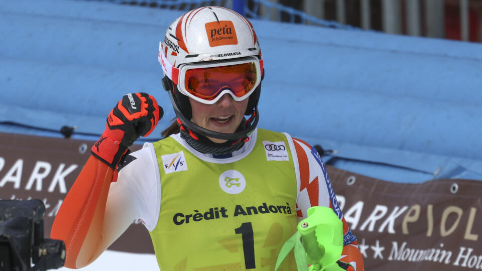 Petra Vlhová si na záver sezóny spravila chuť a vyhrala slalom v Soldeu po výbornom výkone.