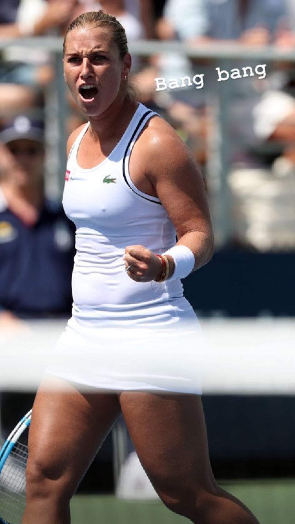 Nezabudnuteľné zostanú z roku 2018 bradavky Dominiky Cibulkovej na US Open. Tie sa jej cez biely outfit drali von v každom zápase a nečudujme sa, veď napríklad víťazstvo nad Angelique Kerbervou bolo naozaj vzrušujúce.