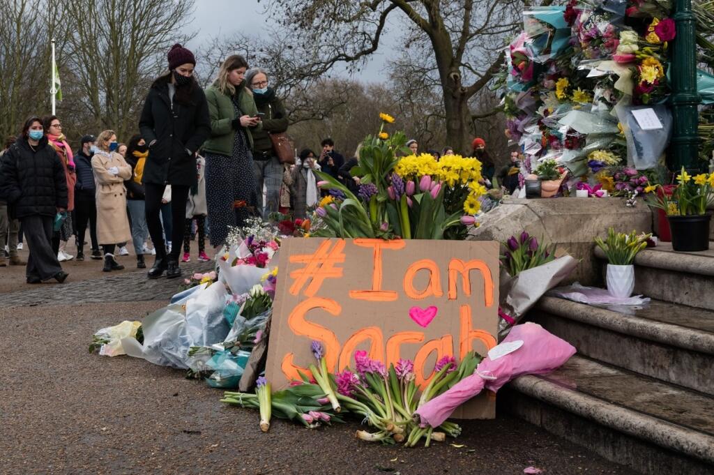 Thousands of women took to the streets after the murder of Sarah Everard.